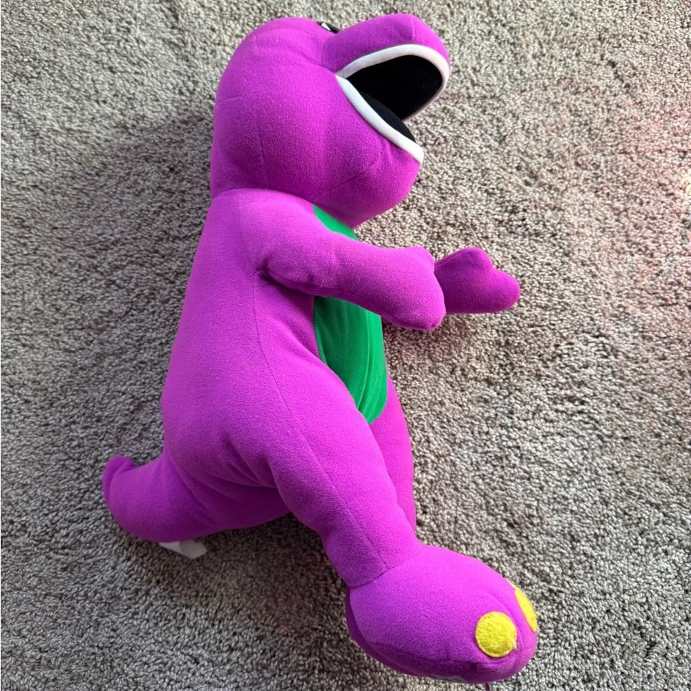 Vintage 1992 Playskool Barney Singing Talking Plush - Picture 1 of 5